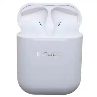 Garbarino Auriculares innjoo go v2 inalambricos blanco oferta