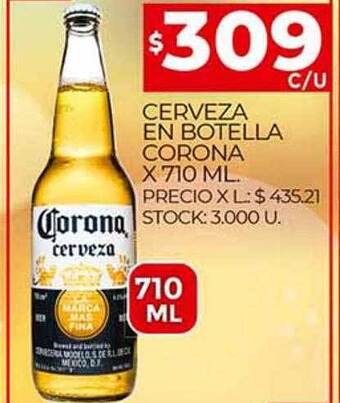 Supermercados DIA Cerveza En Botella Corona oferta