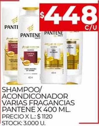Supermercados DIA Shampoo Acondicionador Varias Fragancias Pantene oferta