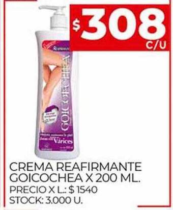Supermercados DIA Crema Reafirmante Goicochea oferta