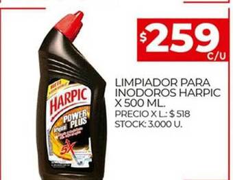 Supermercados DIA Limpiador Para Inodoros Harpic oferta
