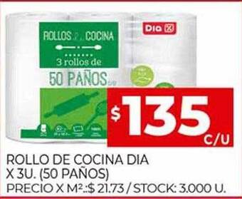 Supermercados DIA Rollo De Cocina Dia oferta