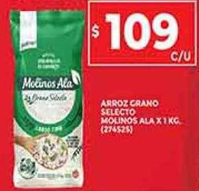 Supermercados DIA Arroz Grano Selecto Molinos Ala oferta