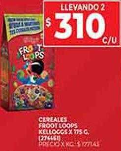 Supermercados DIA Cereales Froot Loops Kelloggs oferta
