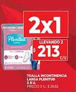 Supermercados DIA Toalla Incontinencia Larga Plenitud oferta