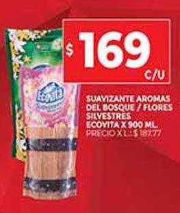 Supermercados DIA Suavizante Aromas Del Bosque Flores Silvestres Ecovita oferta