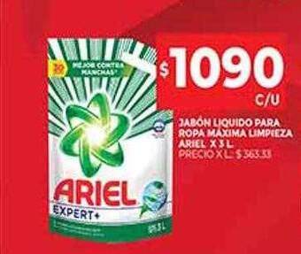 Supermercados DIA Jabón Líquido Para Ropa Maxima Limpieza Ariel oferta