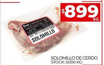 Supermercados DIA Solomillo De Cerdo oferta
