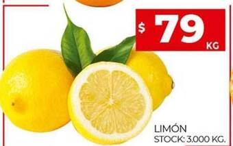 Supermercados DIA Limón oferta