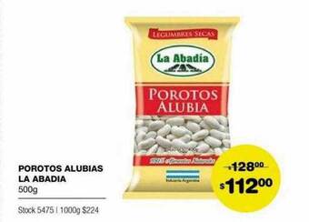Atomo Conviene Porotos Alubias La Abadia oferta