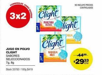 Atomo Conviene Jugo En Polvo Clight oferta