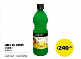 Atomo Conviene Jugo De Limon Belier oferta