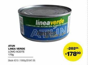 Atomo Conviene Atun Linea Verde oferta