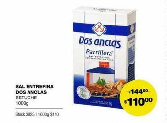 Atomo Conviene Sal Entrefina Dos Anclas Estuche oferta