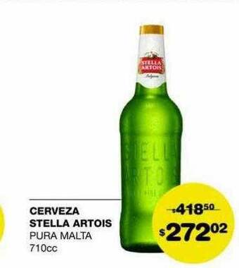 Atomo Conviene Cerveza Stella Artois Pura Malta oferta