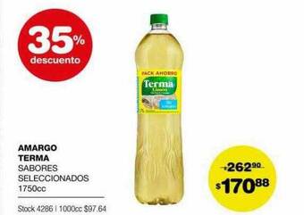 Atomo Conviene Amargo Terma 35% Descuento oferta