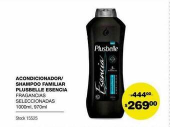 Atomo Conviene Acondicionador Shampoo Familiar Plusbelle Esencia oferta