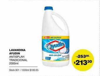 Atomo Conviene Lavandina Ayudin oferta