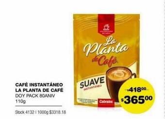 Atomo Conviene Café Instantáneo La Planta De Café oferta