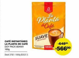 Atomo Conviene Café Instantáneo La Planta De Café oferta