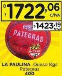 Hipermay La Paulina Queso Pategras oferta