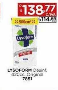 Hipermay Lysoform Desinf Original oferta