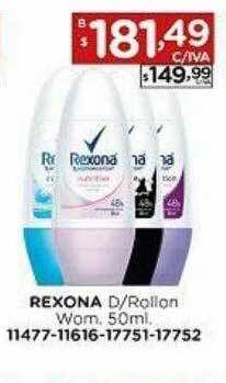 Hipermay Rexona D Rollon Wom oferta