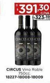 Hipermay Circus Vino Roble oferta