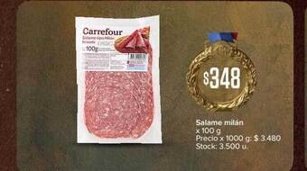Carrefour Salame Milán oferta