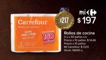 Carrefour Rollos De Cocina oferta