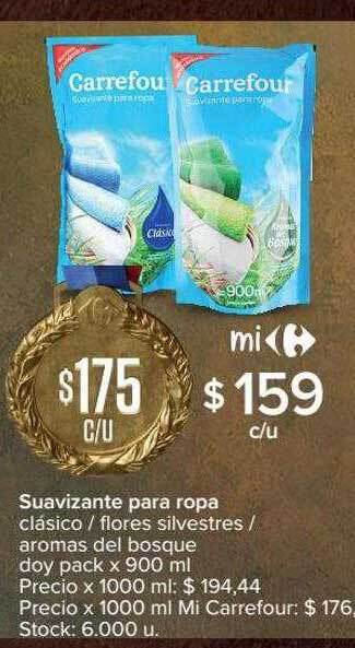 Carrefour Suavizante Para Ropa oferta