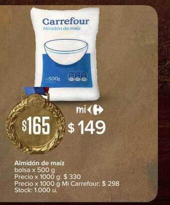 Carrefour Almidón De Maíz oferta