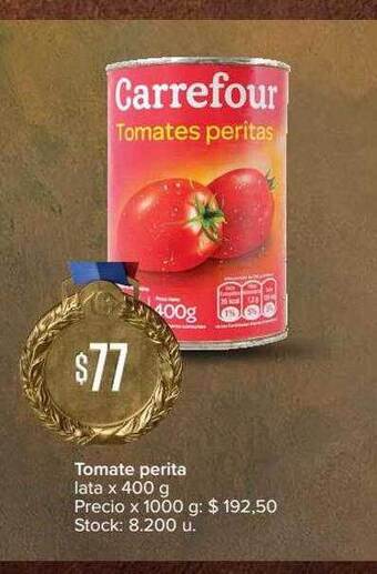Carrefour Tomate Perita oferta