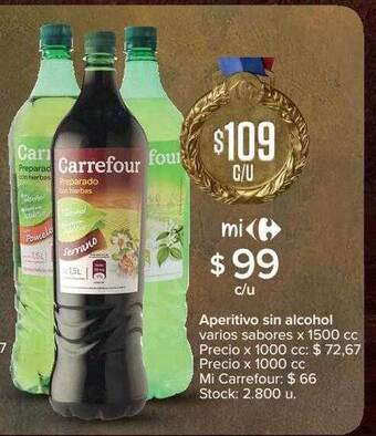Carrefour Aperitivo Sin Alcohol oferta