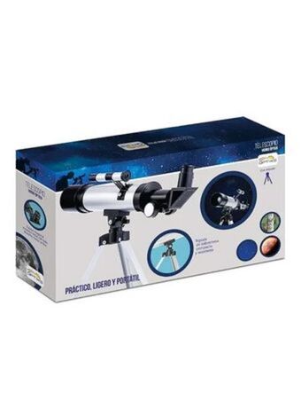 El Mundo del Juguete Telescopio astronómico 360 x 60 optiks incluye tripode reforzado oferta