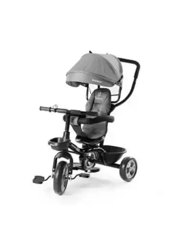 El Mundo del Juguete Triciclo safir manija direccional capota rainbow gris oferta