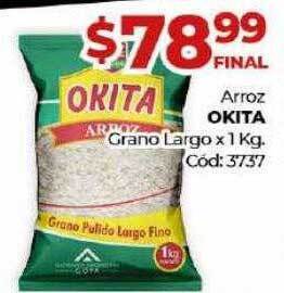 Diarco Arroz Okita Grano Largo oferta