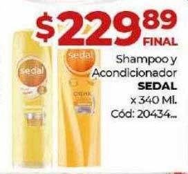 Diarco Shampoo Y Acondicionador Sedal oferta