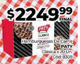 Diarco Hamburguesas De Carne Paty Clásica oferta