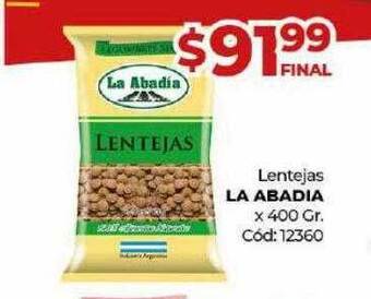 Diarco Lentejas La Abadia oferta