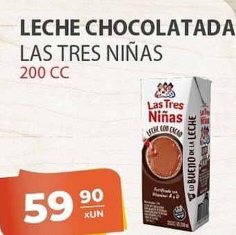 Las Tres Niñas Leche Chocolatada 200 cc