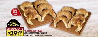 Coto Medialunas De Grasa-manteca oferta