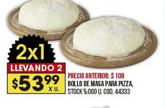 Coto Bollo De Masa Para Pizza oferta