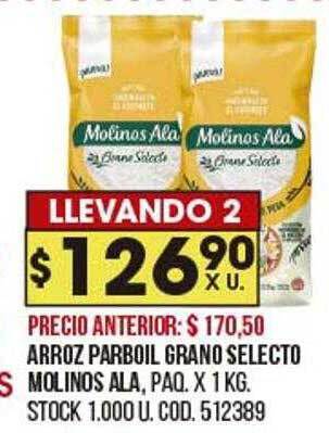 Coto Arroz Parboil Grano Selecto Molinos Ala oferta