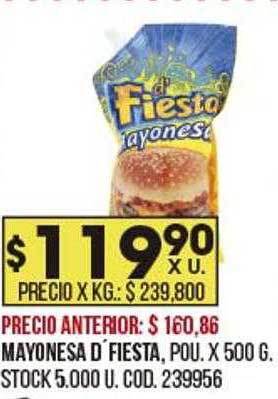 Coto Mayonesa D'fiesta oferta