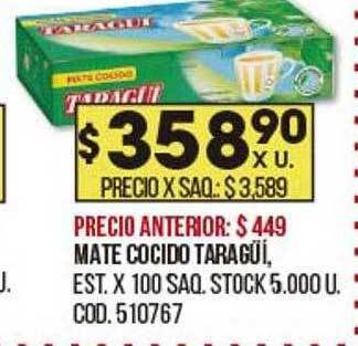 Coto Mate Cocido Taragüí oferta