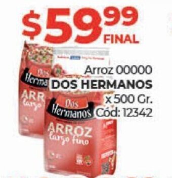 Diarco Dos Hermanos Arroz 00000 x 500 gr. oferta