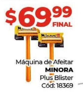 Diarco Minora Máquina de Afeitar Plus Blister oferta