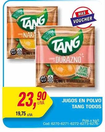 Maxiconsumo Jugos En Polvo Tang Todos oferta