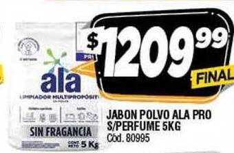 Supermercados Yaguar Jabon Polvo Ala Pro S Perfume oferta